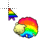 rainbow sheep normal select.cur Preview