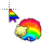 rainbow sheep normal select.cur