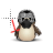 Porg in Kylo Ren Helmet non-animated normal select.cur