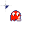 pac-man ghost leg revealed cursor.cur Preview
