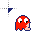 pac-man ghost leg revealed cursor.cur