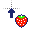 pac-man strawberry alternate cursor.cur