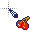 pac-man cherry handwriting cursor.cur Preview