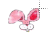 pink bunny head alt left select.ani Preview