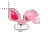 pink bunny head normal select.ani Preview