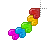 rainbow hearts alt left select.ani Preview