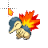 Cyndaquil Pokémon normal select.ani Preview