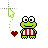 I Heart Froggy normal select.ani Preview