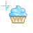 blue cupcake normal select.cur Preview