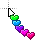 rainbow heart tail normal select.ani