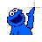 cookie monster left select.cur Preview
