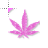 Pink Glitter Weed.ani Preview