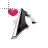Pyramid Head Glitter Heart normal select.ani Preview