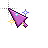 purple arrow explodes normal select.ani