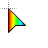 rainbow cursor (Normal).cur Preview