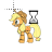 Applejack working .ani Preview