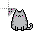 pusheen sitting.cur