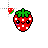 cute strawberry.cur Preview