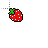 tiny strawberry.cur Preview