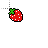 tiny strawberry.cur