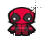 Deadpool caricature left select.cur