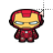 Iron Man caricature left select.cur Preview