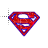 Superman bling logo normal select.ani Preview