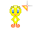 Tweety bird II left select.cur Preview