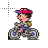 Ness on a bike.ani Preview