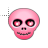 Pink Skull normal select.cur Preview