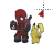 Deadpool & Pikachu left select.cur Preview