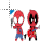 Spideypool rock out normal select.ani Preview