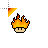 flame mario mushroom.cur Preview