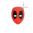 Deadpool mask II left select.cur