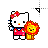 hello kitty & lion left select.cur Preview