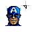 Captain America left select.cur Preview