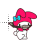 My Melody Splatoon normal select.cur Preview