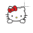 Hello Kitty left select.cur Preview