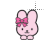 bunny hello kitty left select.cur Preview