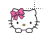 Hello Kitty II left select.cur Preview