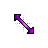 Purple-Pink Digonal Resize 1.cur Preview