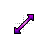 Purple-Pink Diagonal Resize 2.cur Preview