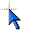 3D Blue Cursor.cur Preview