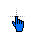 Clasic Blue Hand Cursor.cur