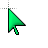 Teal Tailless Cursor 1 (i tried to add a tail).cur Preview