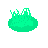 Teal Campfire Cursor.cur