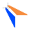 orange blue Normal.cur