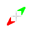 red green Diagonal 2.cur