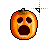 Jack-o'-lantern left select.cur Preview