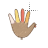 hand turkey left select.ani Preview